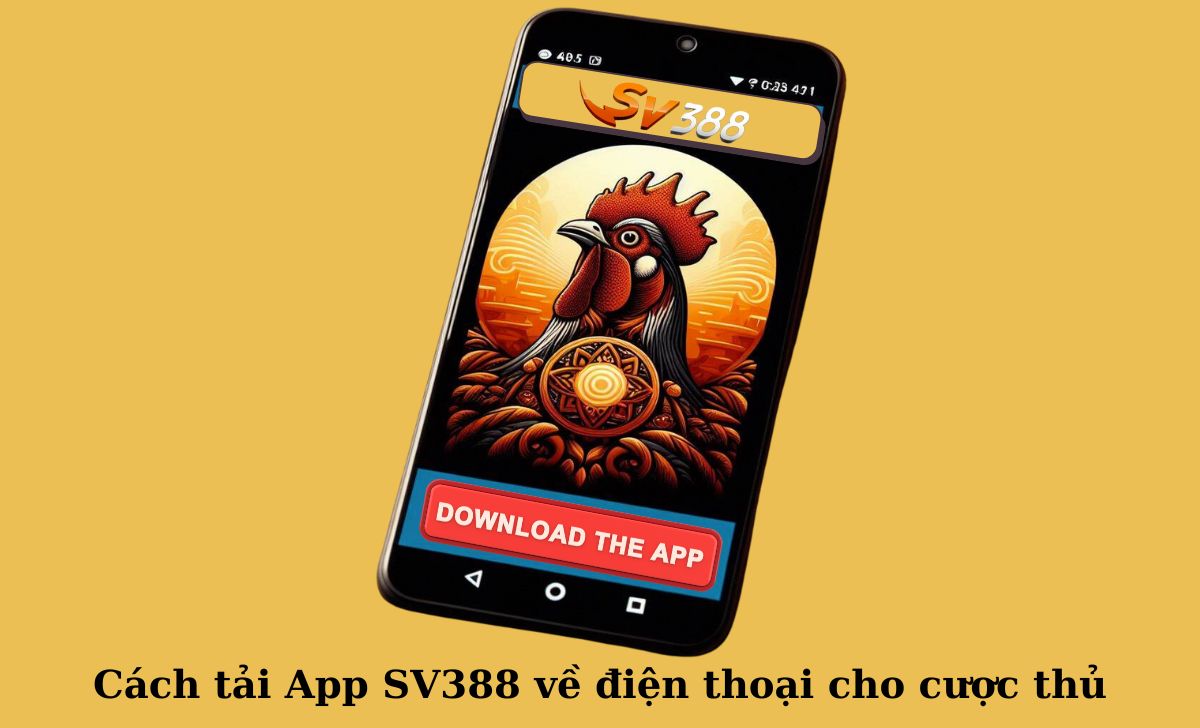 Cách tải App SV388 về điện thoại cho cược thủ
